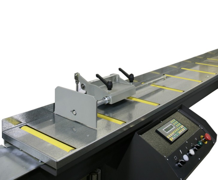 Single Head Cutting-Off Machines Microbo Side view Tekna